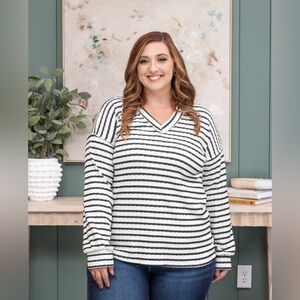 Heimish striped blouse